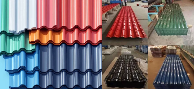 Color-Coated Corrugated Steel Sheet Color-Coated Corrugated Steel Sheet